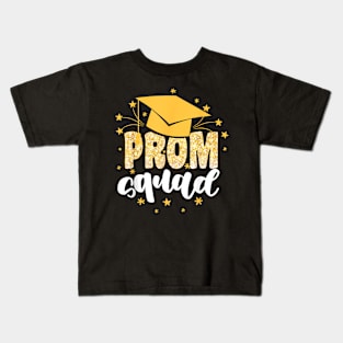 Cool Prom Squad 2024 Prom Graduation Party 2024 Kids T-Shirt